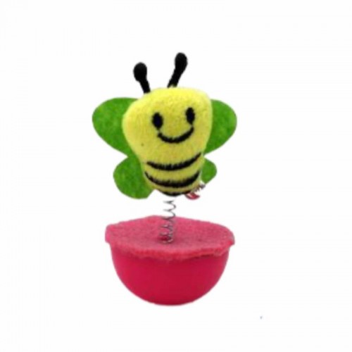 BRINQUEDO GATO BEE COM GUIZO E CATNIP
