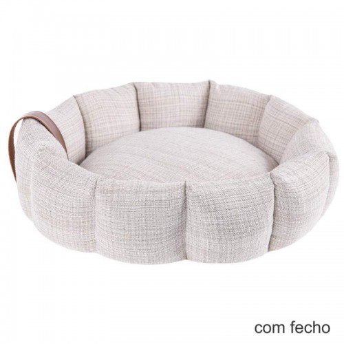 CAMA GOMOS LINHO BEGE (56X46X20CM)