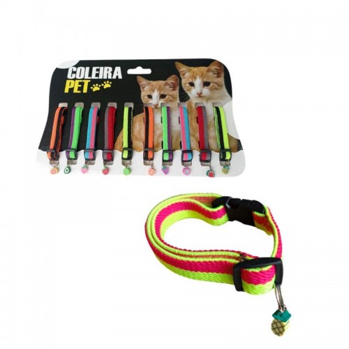 COLEIRA P/ GATOS DISPLAY 10UN TROPICAL
