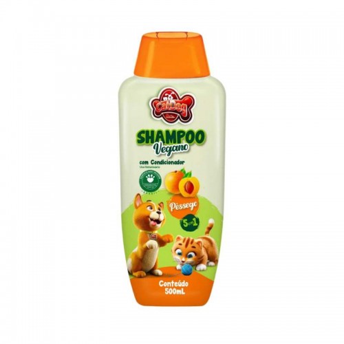 CATDOG SHAMPOO VEG 5X1 PESSEGO 500ML