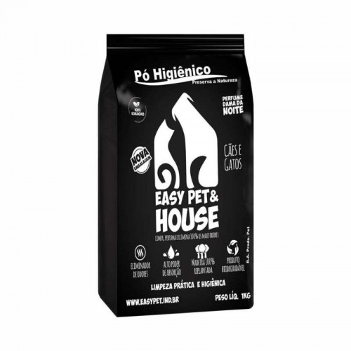 PO HIGIENICO EASY PET 1KG DAMA DA NOITE