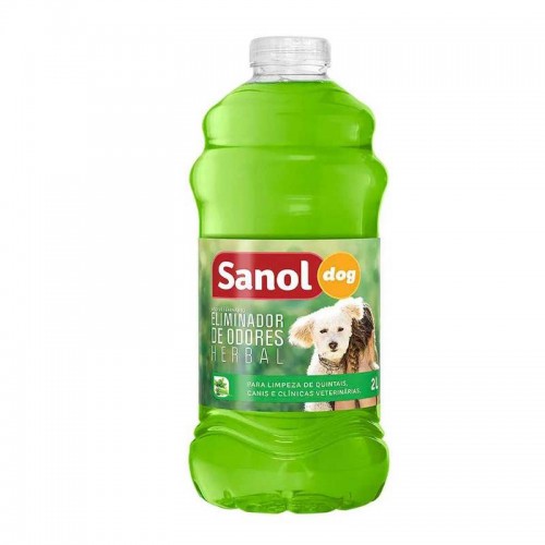 SANOL DOG ELIMINADOR ODORES HERBAL 2L