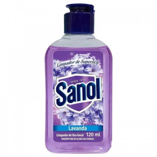 SANOL LIMPADOR CONCENTRADO LAVANDA 120ML