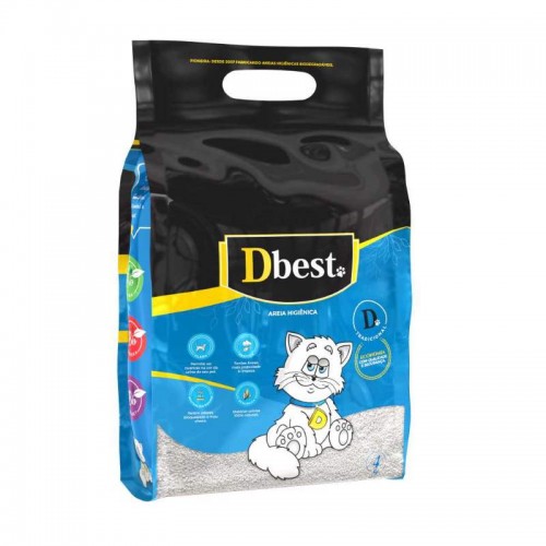 AREIA SANITARIA DBEST TRADICIONAL 4KG