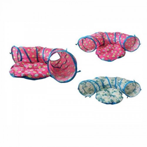 TUNEL/CAMA PARA GATOS ANCHE 26X90X69CM