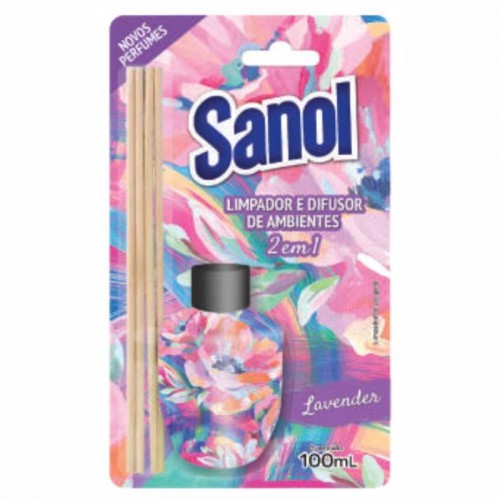SANOL LIMP CONC 2X1 LAVENDER 100ML