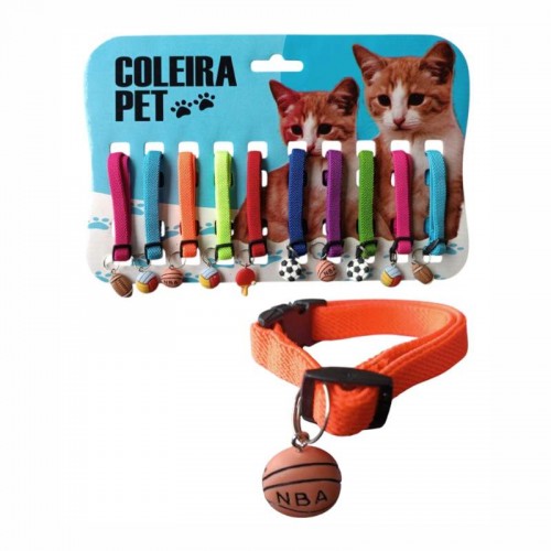 COLEIRA P/ GATOS DISPLAY 10UN SPORTS