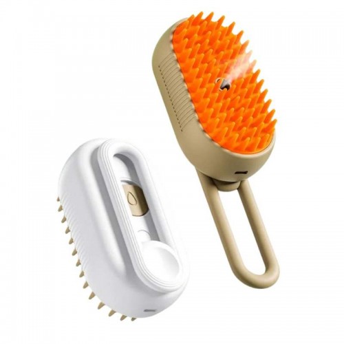 ESCOVA MASSAG VAPOR DOBRAVEL RECARR USB