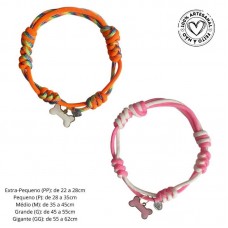 9698 - COLAR IDENT REGULAVEL WAVE TRIPLO TAM G